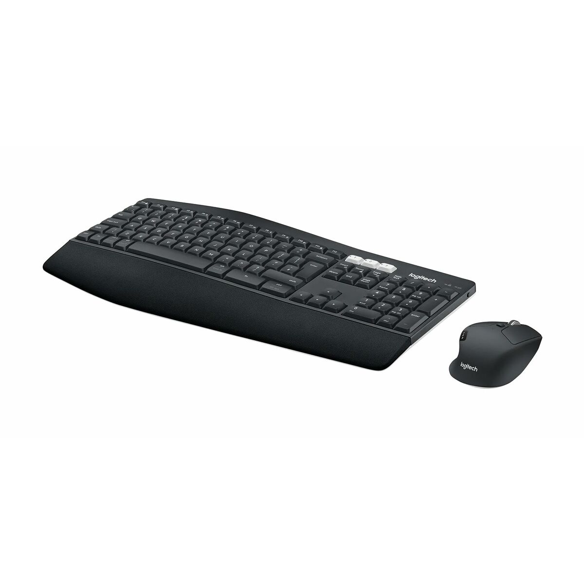Tastatur mit Drahtloser Maus Logitech MK850 PERFORMANCE Schwarz Qwerty US